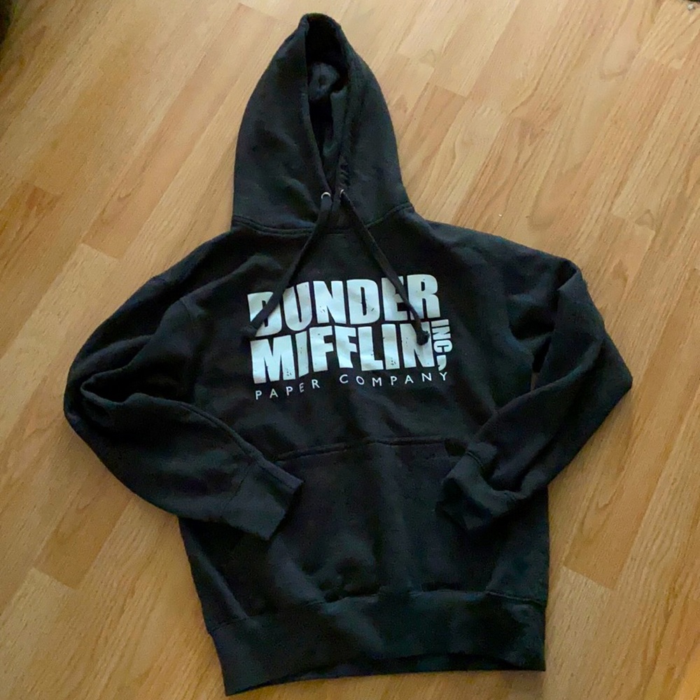 NWOT Dunder Mifflin hoodie sweatshirt size small